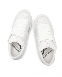 Ambition Cow Leather & Mesh White<Naked Wolfe Cheap
