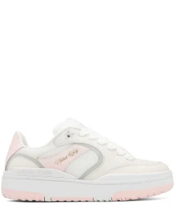 Ambition Cow Leather & Mesh White/Pink<Naked Wolfe Hot