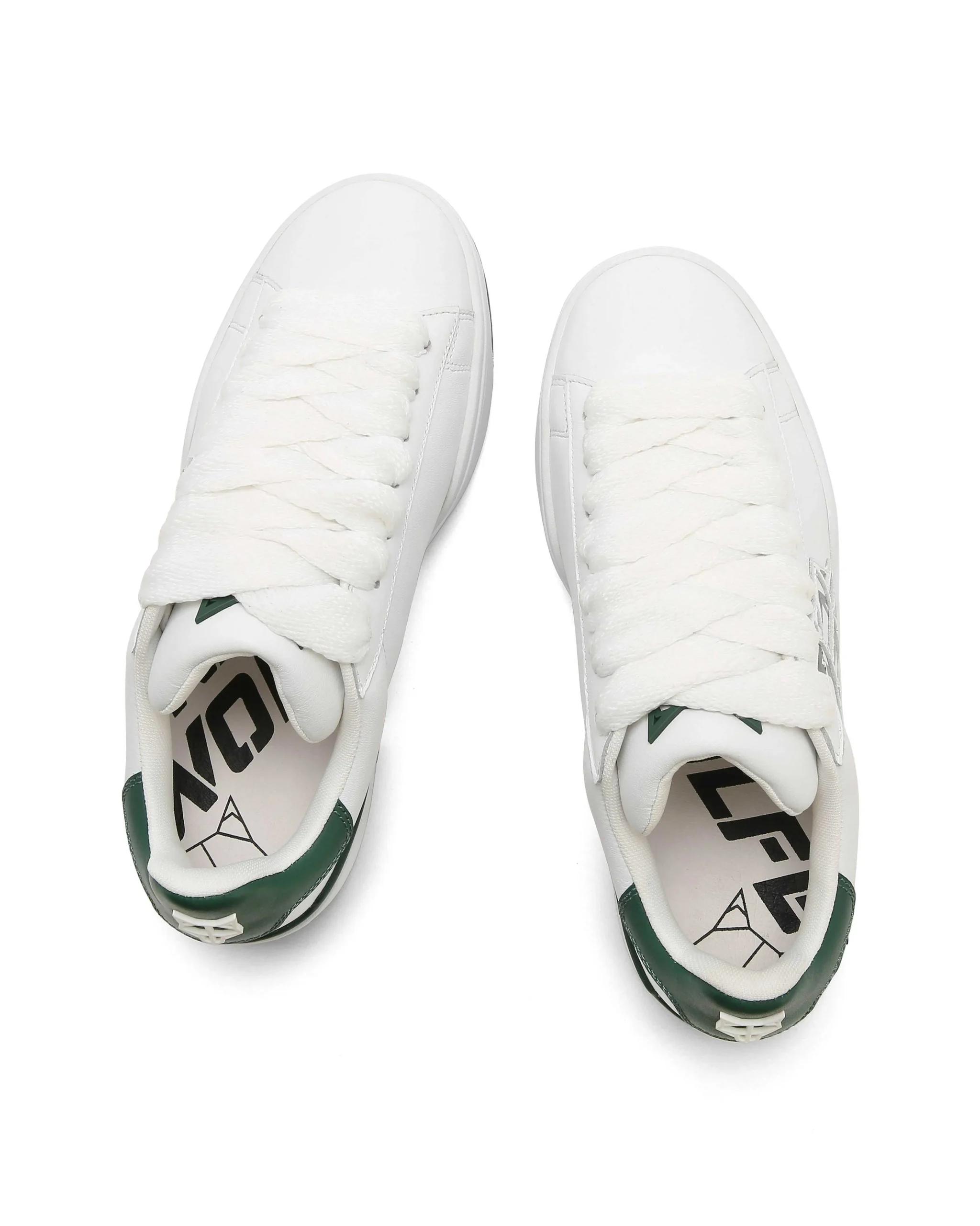 Archive White/Green Leather<Naked Wolfe Fashion