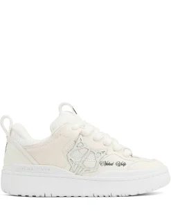 Area Genysis Leather/Mesh/Suede White<Naked Wolfe Store