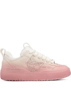 Area Pink Spray Genysis Leather/Mesh Pink/White<Naked Wolfe Shop