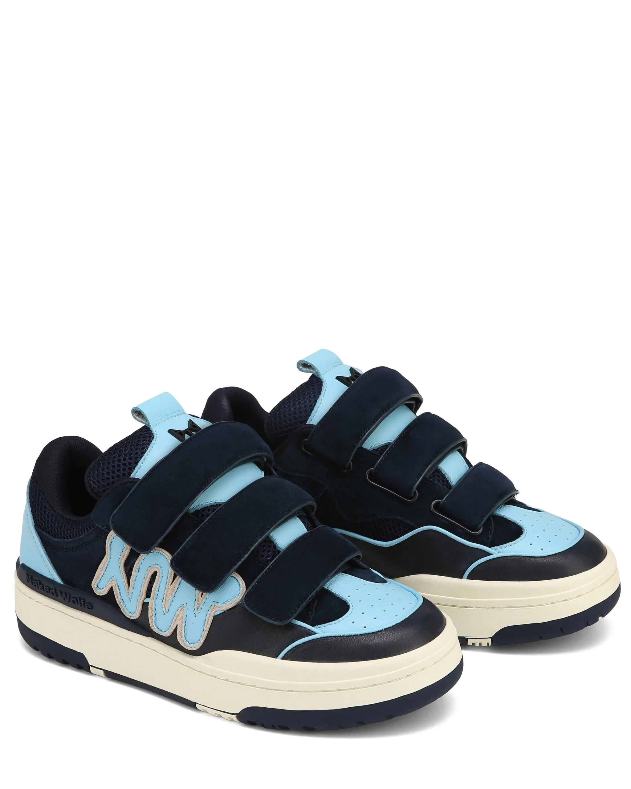 Atlanta Suede/Leather/Mesh Blue<Naked Wolfe Sale