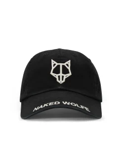 Baseball Cap Pure Black<Naked Wolfe Store