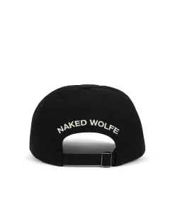Baseball Cap Pure Black<Naked Wolfe Store