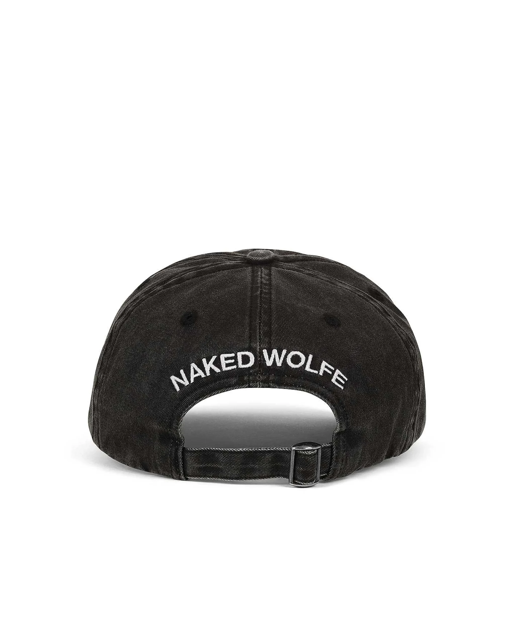Baseball Cap Washed Black<Naked Wolfe Flash Sale