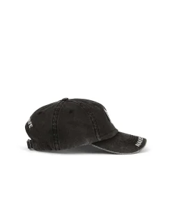 Baseball Cap Washed Black<Naked Wolfe Flash Sale