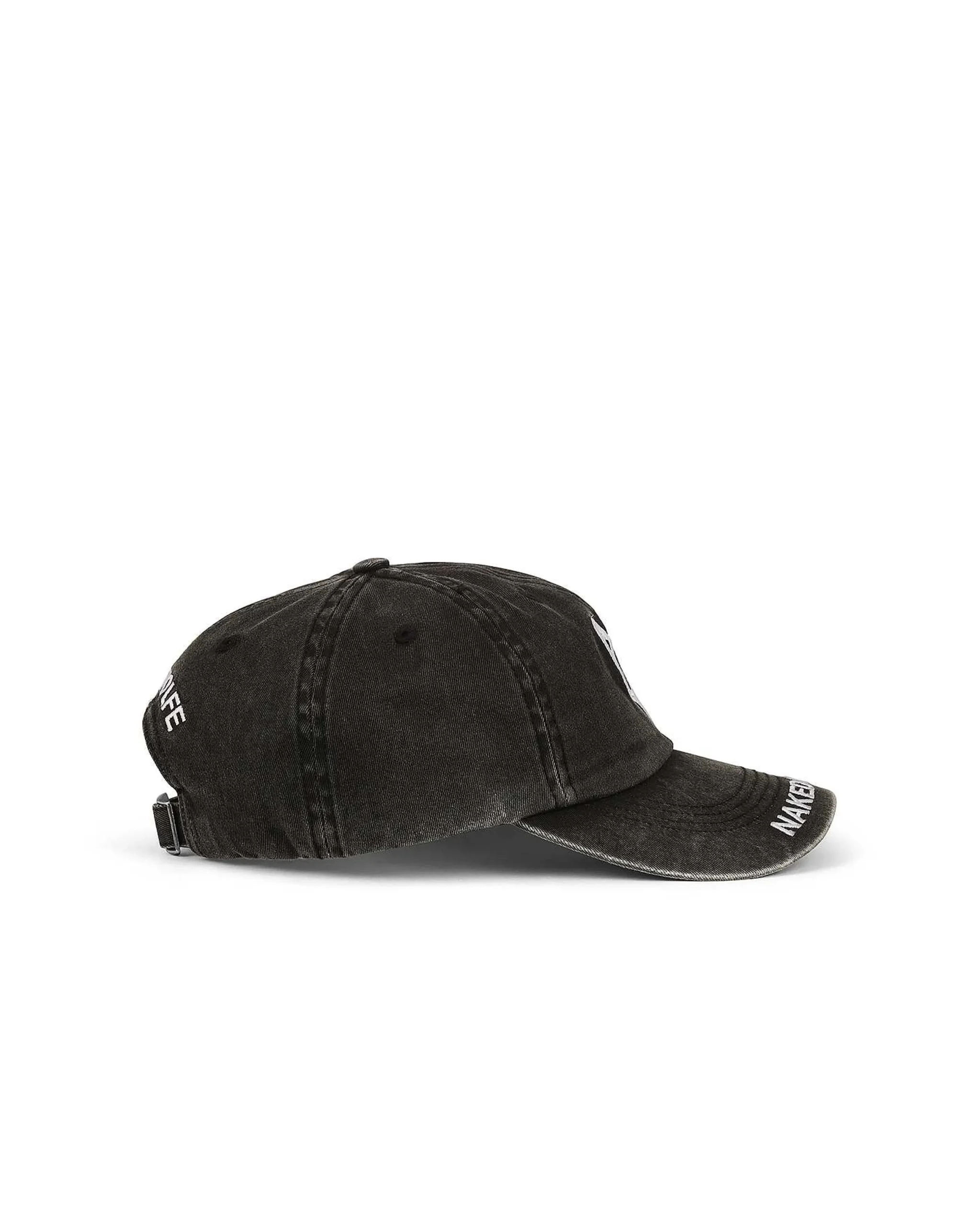 Baseball Cap Washed Black<Naked Wolfe Flash Sale