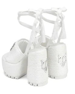 Beach Raffia White<Naked Wolfe Shop