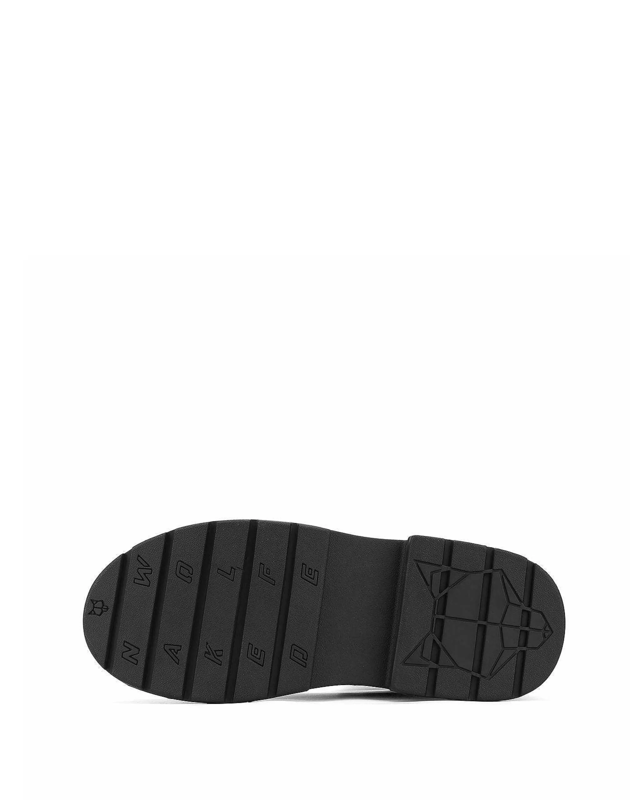 Caution Black Leather<Naked Wolfe New