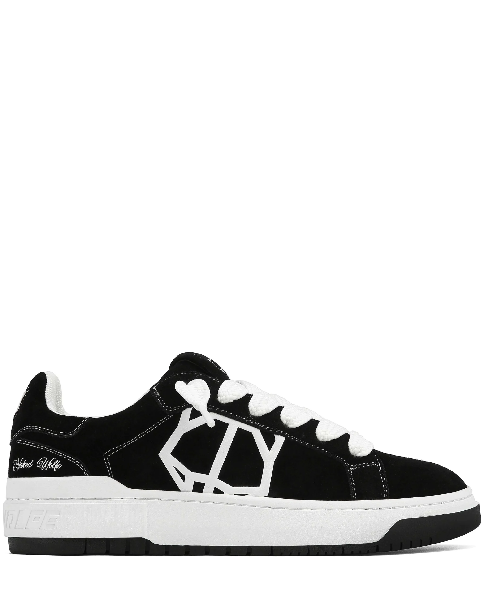 Chrome Suede Black<Naked Wolfe Best
