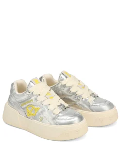 Crash Foil Leather Silver<Naked Wolfe Flash Sale