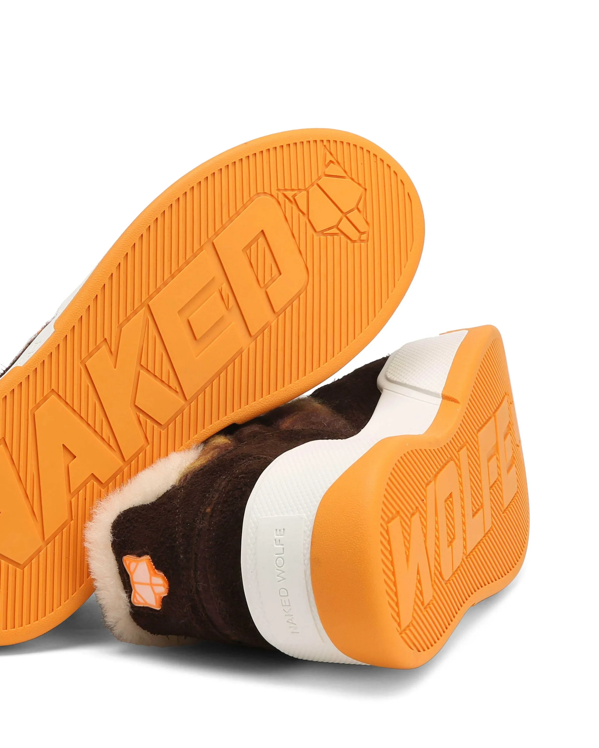 Crash Hairy Cow Suede/Wool Orange<Naked Wolfe Clearance