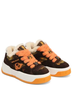Crash Hairy Cow Suede/Wool Orange<Naked Wolfe Clearance