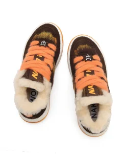 Crash Hairy Cow Suede/Wool Orange<Naked Wolfe Clearance