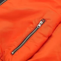 Double Sided Bomber Jacket Black/Orange<Naked Wolfe Store