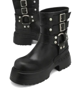 Eclipse Black Leather<Naked Wolfe Best Sale