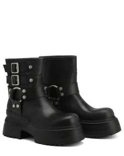 Eclipse Black Leather<Naked Wolfe Best Sale