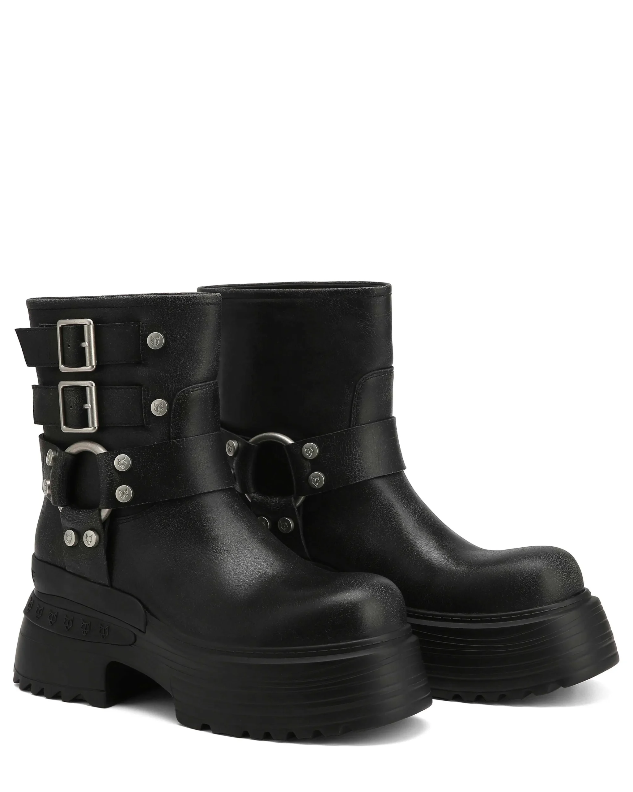Eclipse Black Leather<Naked Wolfe Best Sale