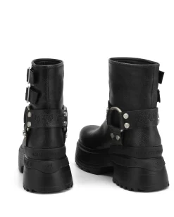 Eclipse Black Leather<Naked Wolfe Best Sale