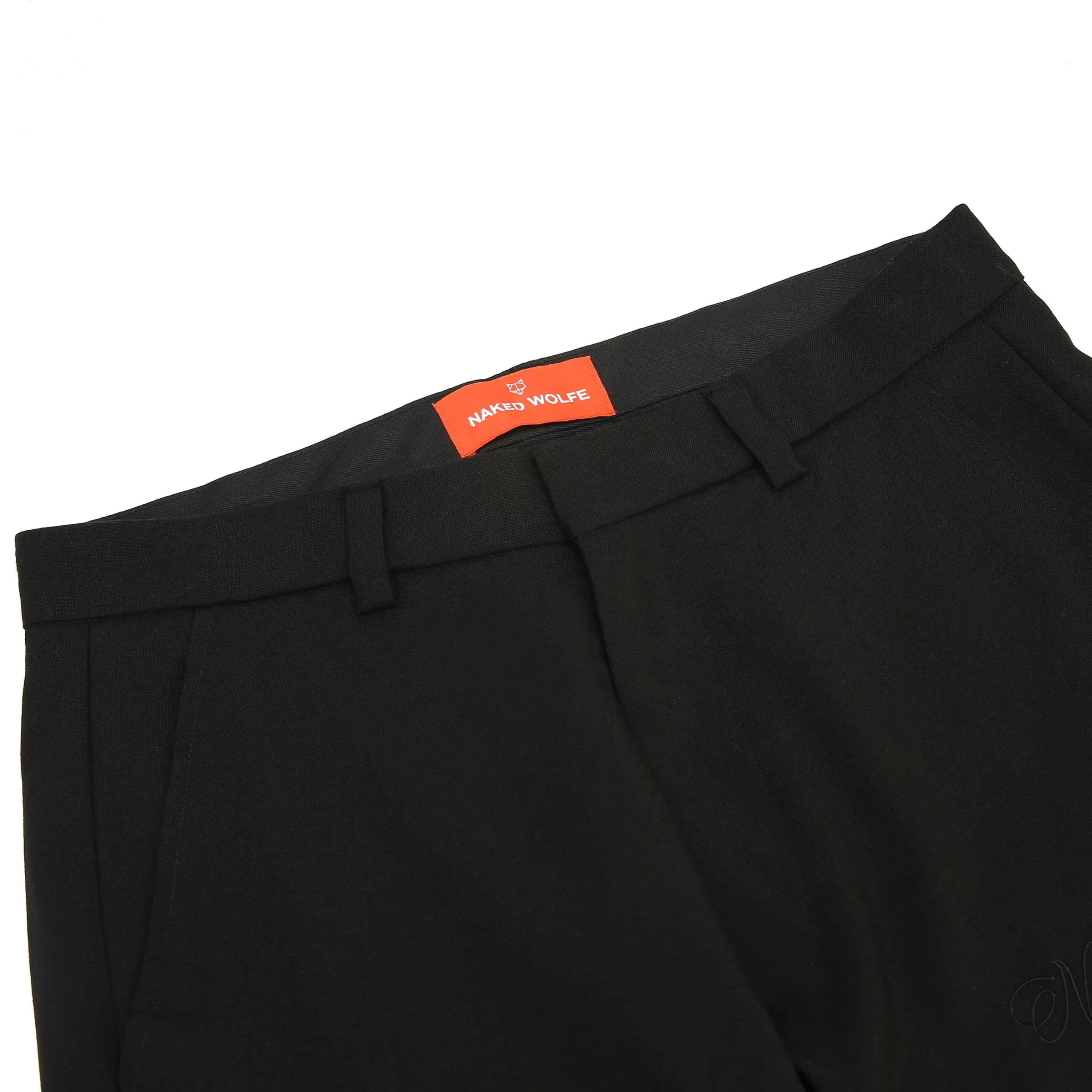 Flared Trousers Black Wool<Naked Wolfe Outlet