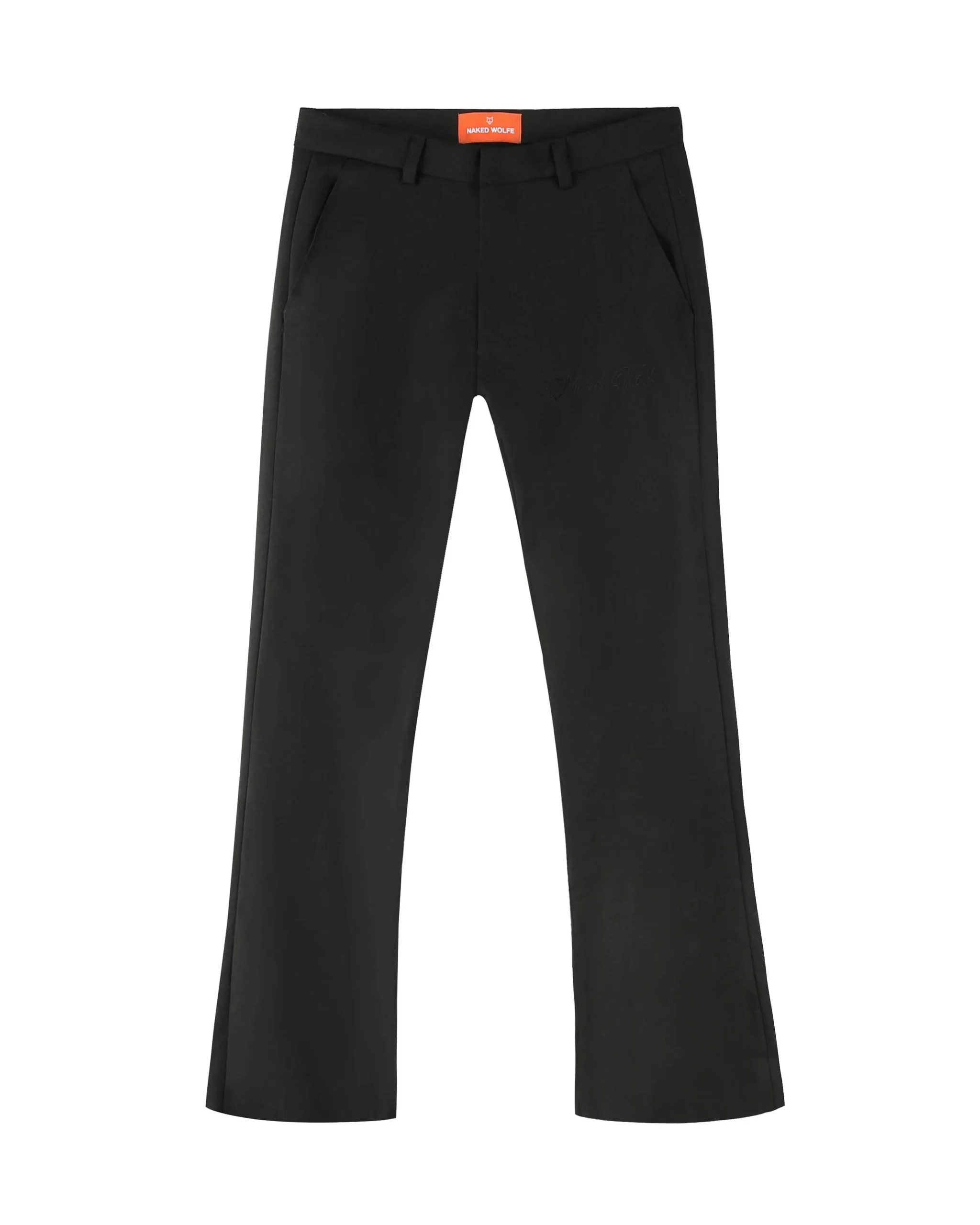 Flared Trousers Black Wool<Naked Wolfe Outlet