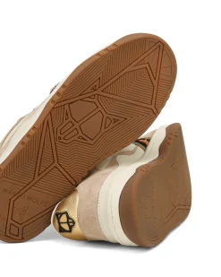 Flight Genysis Leather/Suede Off White/Leopard<Naked Wolfe Cheap