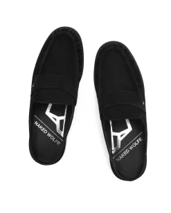 Gleam Kid Suede Black<Naked Wolfe Clearance