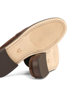 Gleam Kid Suede Brown<Naked Wolfe Fashion