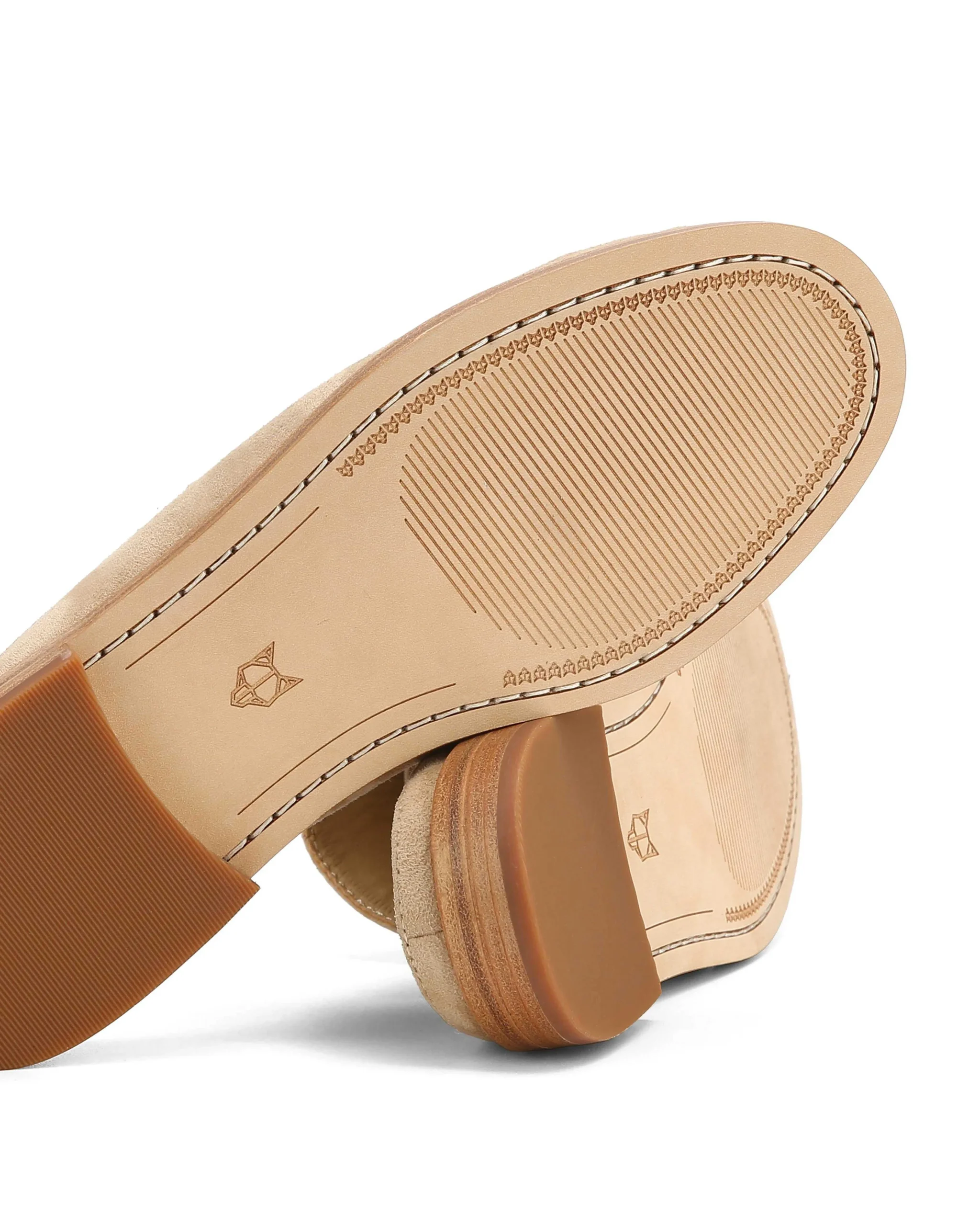 Gleam Kid Suede Sand<Naked Wolfe Sale
