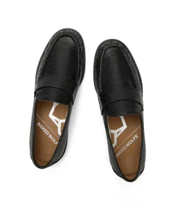 Goldie Sheep Leather Black Eel<Naked Wolfe Shop