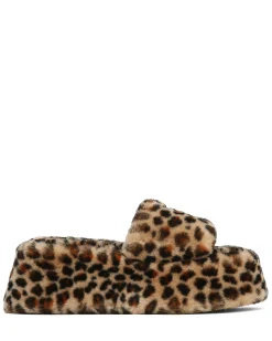 Ivy Shearling Leopard Print<Naked Wolfe Outlet