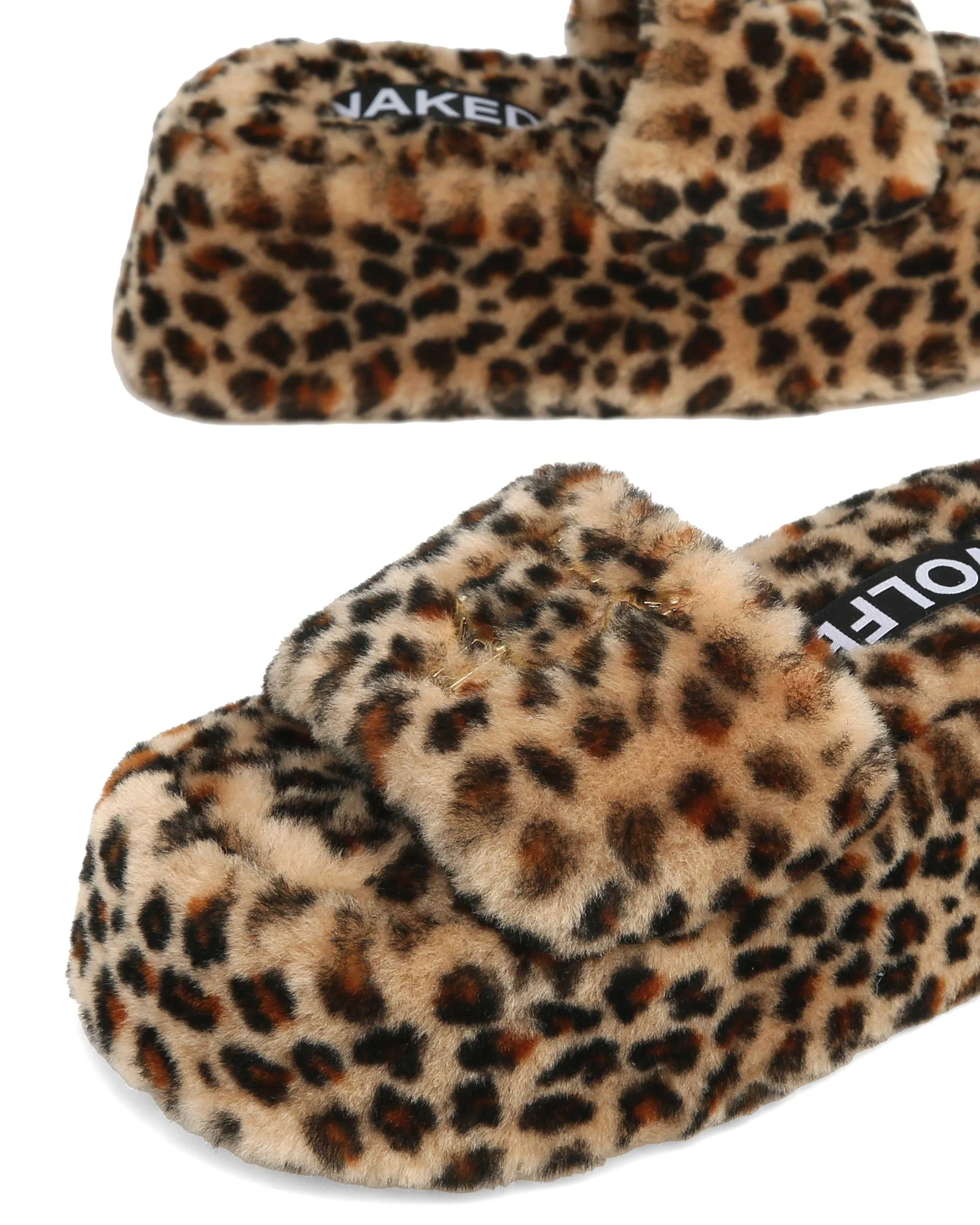Ivy Shearling Leopard Print<Naked Wolfe Outlet