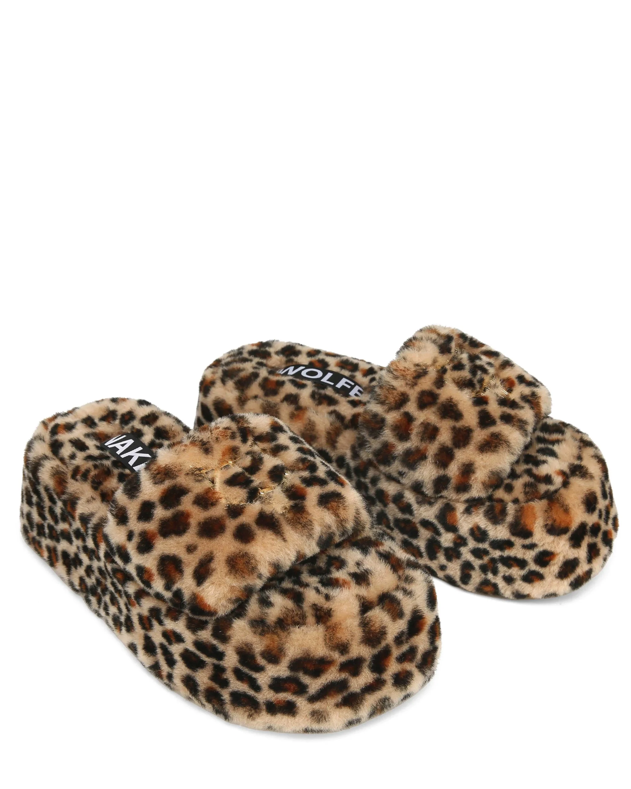 Ivy Shearling Leopard Print<Naked Wolfe Outlet