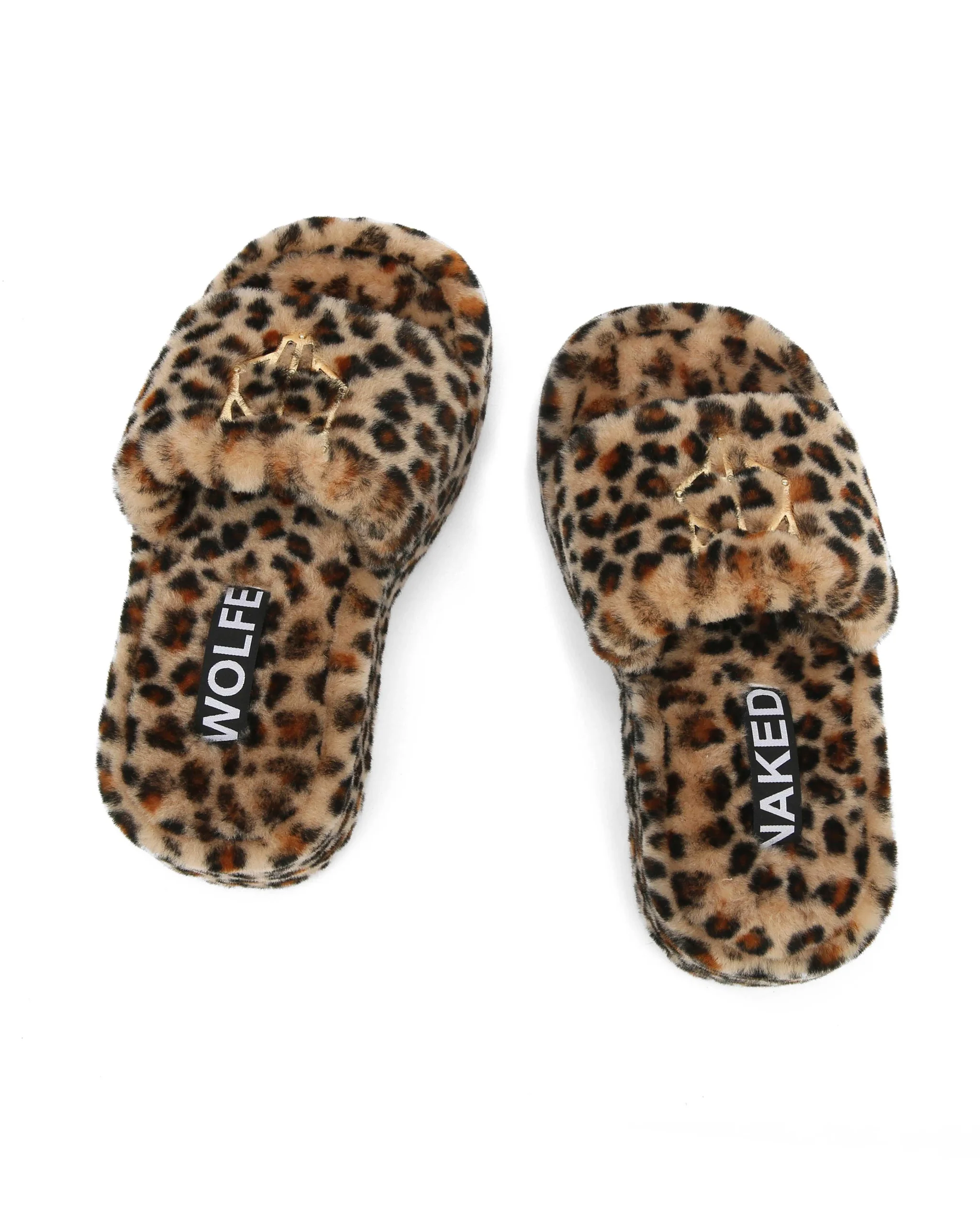 Ivy Shearling Leopard Print<Naked Wolfe Outlet