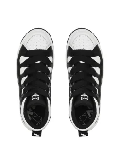 King Black/White Leather<Naked Wolfe Outlet