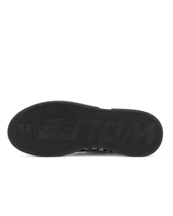 King Black/White Leather<Naked Wolfe Outlet