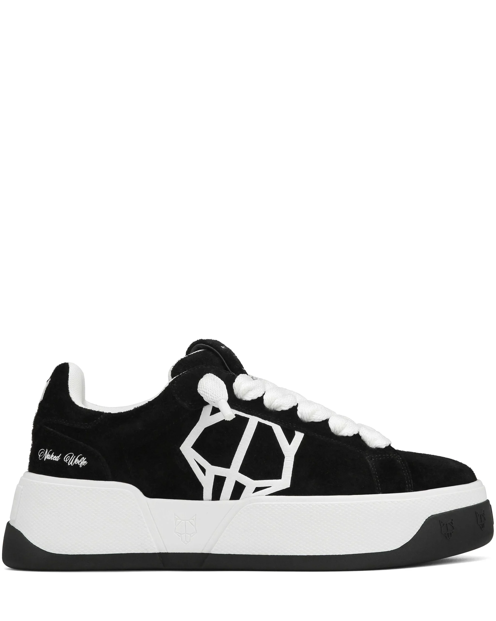 Kray Hairy Cow Suede Black/White<Naked Wolfe Store