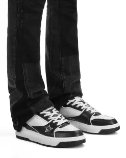 Nw-01 Black/White Leather<Naked Wolfe New
