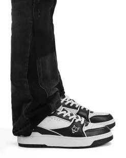 Nw-01 Black/White Leather<Naked Wolfe New