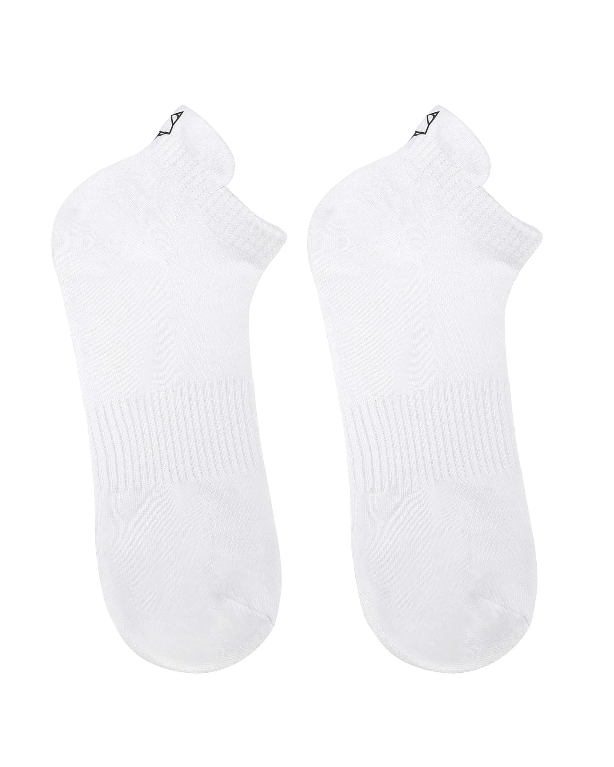 3 Pack Mens Egyptian Cotton Ankle Socks White<Naked Wolfe Hot