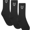3 Pack Womens Egyptian Cotton Socks Black<Naked Wolfe Clearance