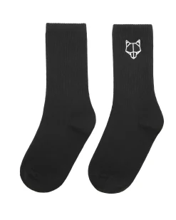 3 Pack Womens Egyptian Cotton Socks Black<Naked Wolfe Clearance