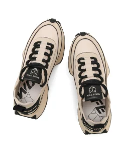 Petal Suede & Nylon Beige<Naked Wolfe Fashion