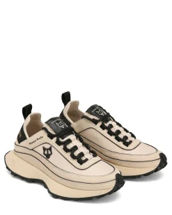 Petal Suede & Nylon Beige<Naked Wolfe Fashion