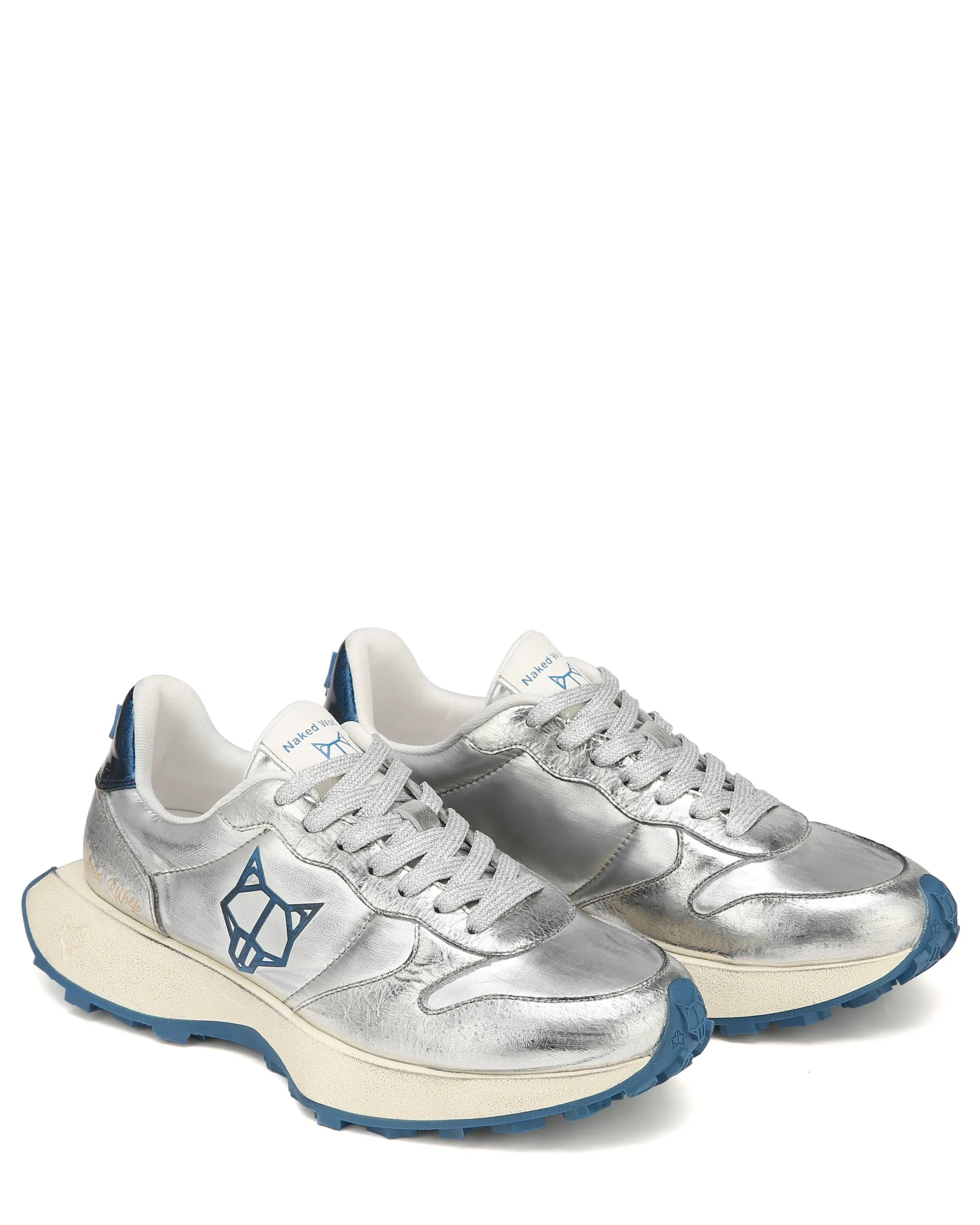 Plug Foil Leather Silver<Naked Wolfe Cheap
