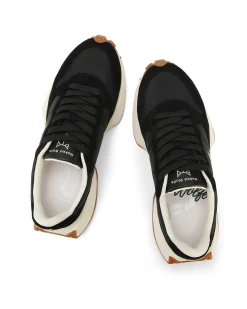 Plug Suede & Nylon Black<Naked Wolfe Fashion