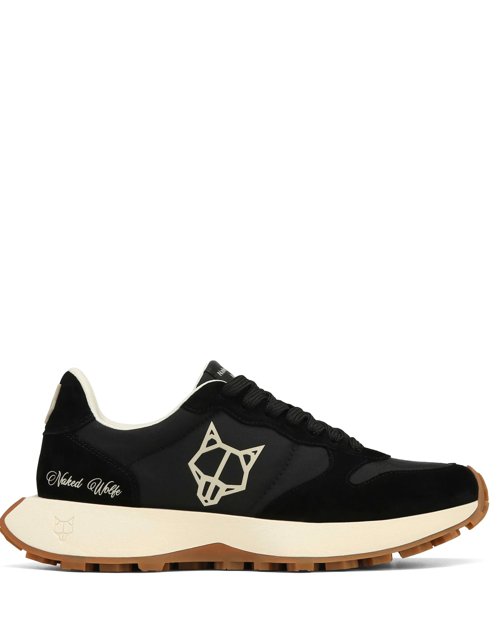 Plug Suede & Nylon Black<Naked Wolfe Fashion