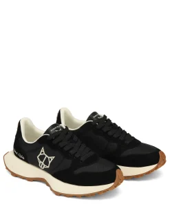 Plug Suede & Nylon Black<Naked Wolfe Fashion
