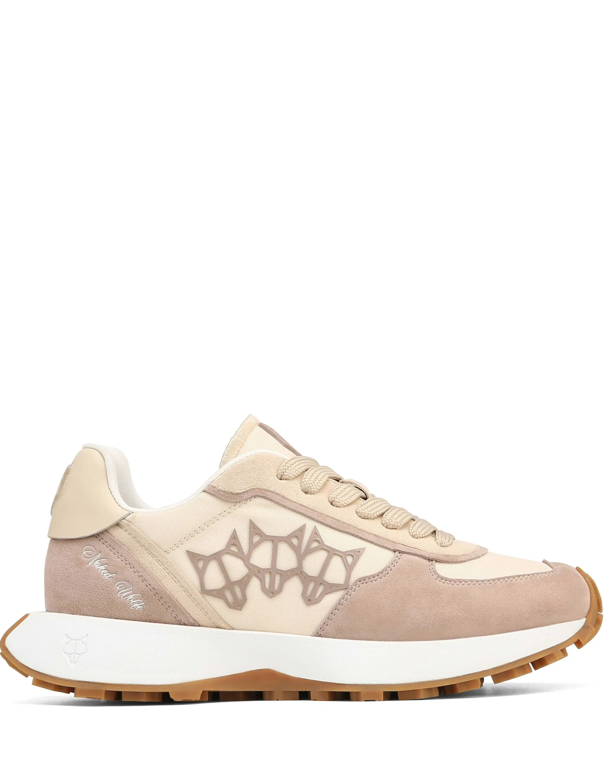 Prime Beige Nylon Suede<Naked Wolfe Best Sale