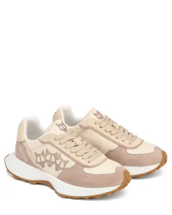 Prime Beige Nylon Suede<Naked Wolfe Best Sale